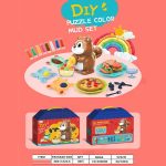 DIY Puzzle Color Mud Set