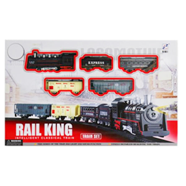 Toy Rail King Intelligent Classic Train Set