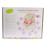 Newborn to Toddler Rocker – Pink – Mastela