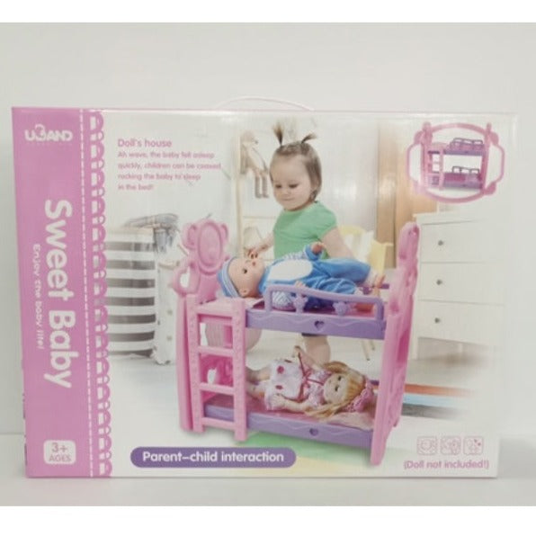 Doll Bunk Bed - Sweet Baby