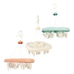 Square Cloth Hanger 20 Clips