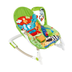 Newborn to Toddler Portable Rocker – Green – Fitchbaby