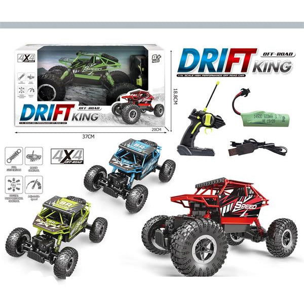 4×4 Drift King Off Road Racing R/C Car