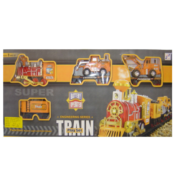 Toy Engineering Train Play Set