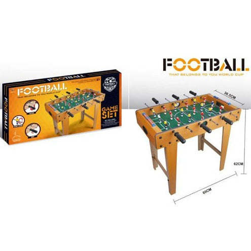 Wooden Football Soccer Table Game Set