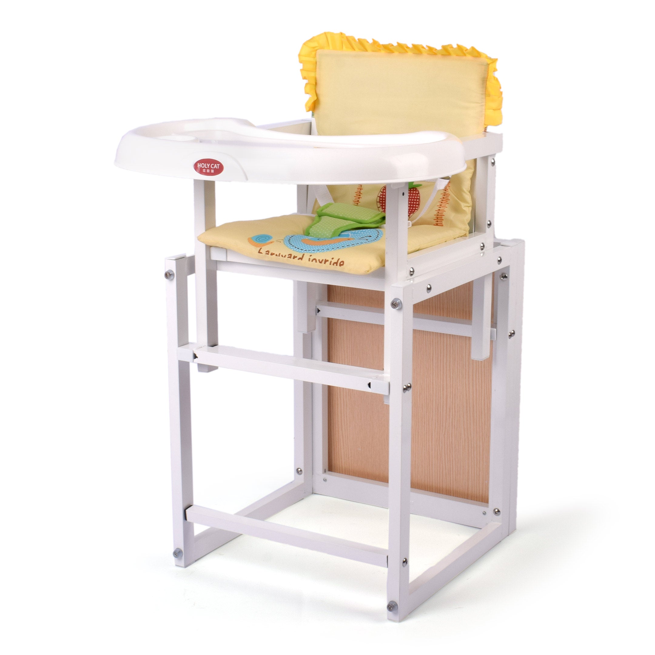 2-in-1 Baby High Chair - Holy Cat