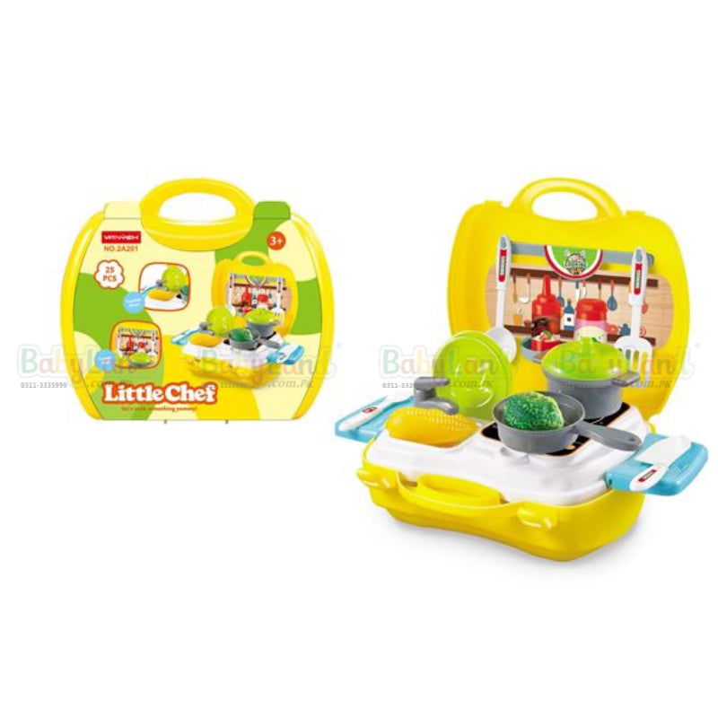 Kids Little Chef Game Toy Set - Yellow