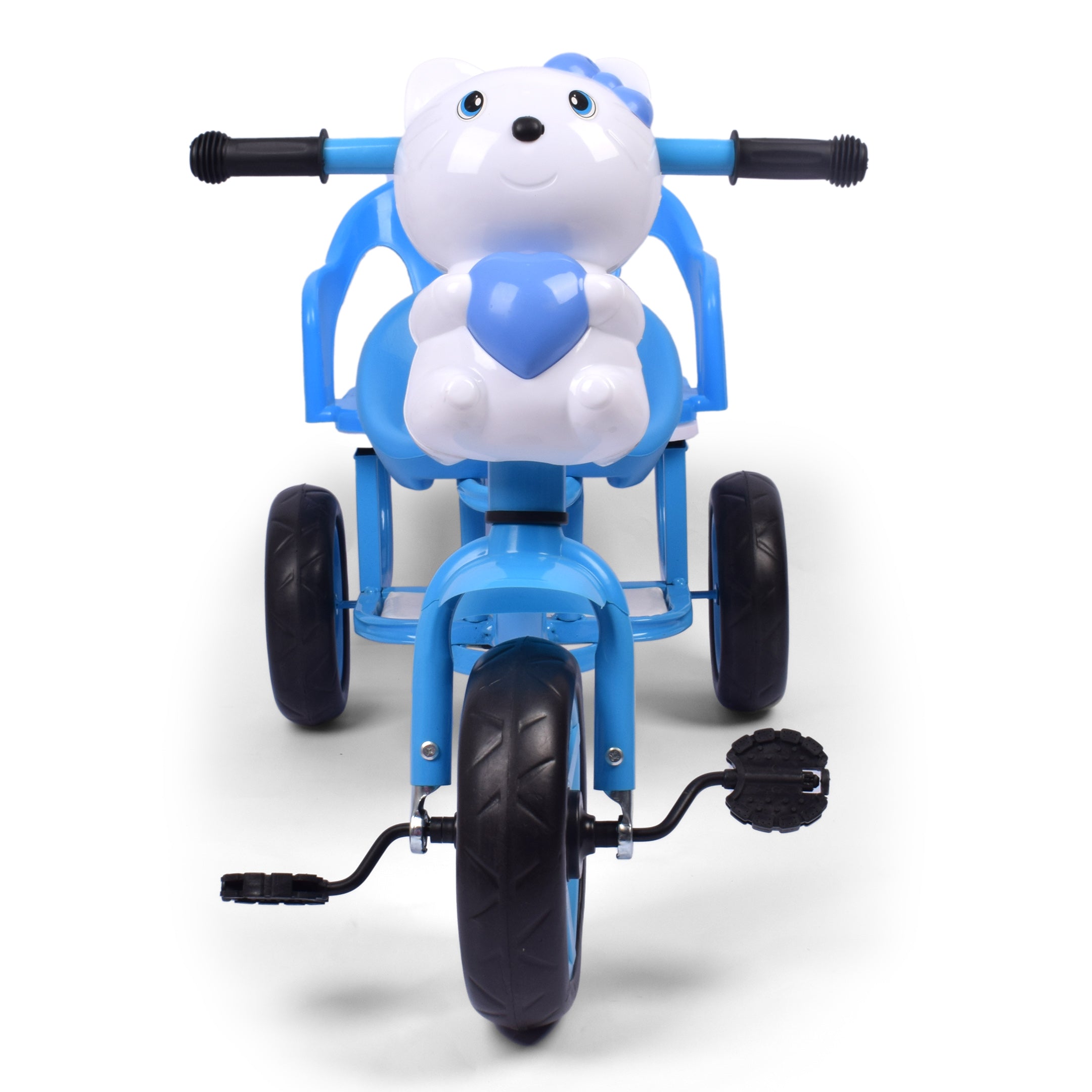 Kids Twin Seater Tricycle - Blue