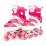 Skating Shoes Single Row – Pink