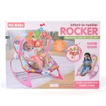 Infant to Toddler Rocker – Pink – Hu-Baby