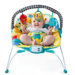 Mastela Music & Soothe Bouncer Monkey Print