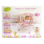 Newborn to Toddler Rocker – Pink – Mastela