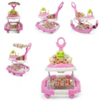 3-in-1 Baby Walker Frog – Pink W-219PT