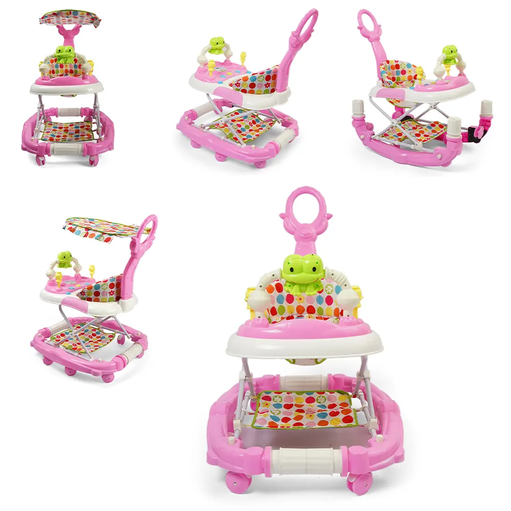 Order 3-in-1 Baby Walker Frog - Pink W-219PT online at sale in Pakistan with free cod