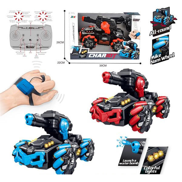 Kids Water Bullet Armored Car Gesture Control