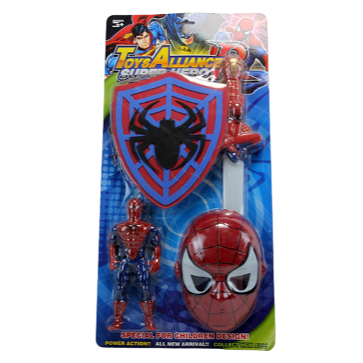 Super Heroes Spiderman Toys Play Set for Kids - Toy Alliance