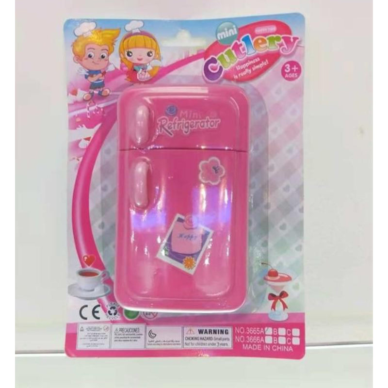 Kids Mini Refrigerator Toy Set