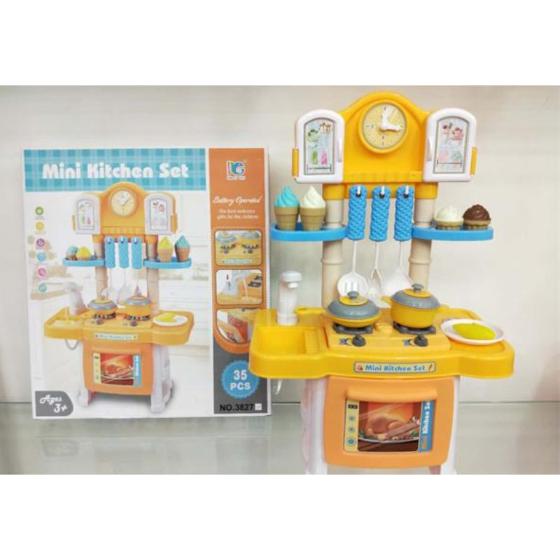 Kids Mini Kitchen Game Toy Set