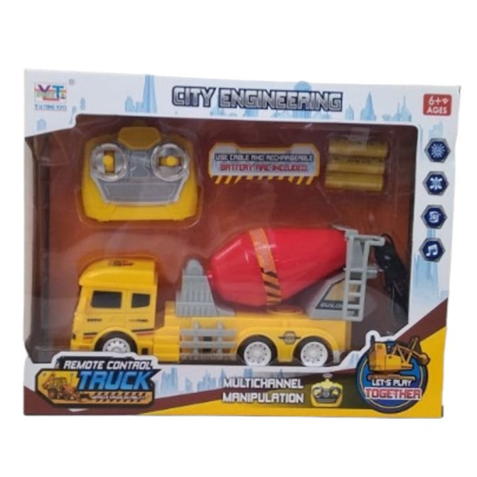 Kids R/C Construction Mixing Truck