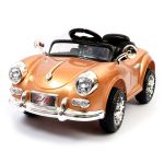 Kids Battery Operated Ride On Car - Golden