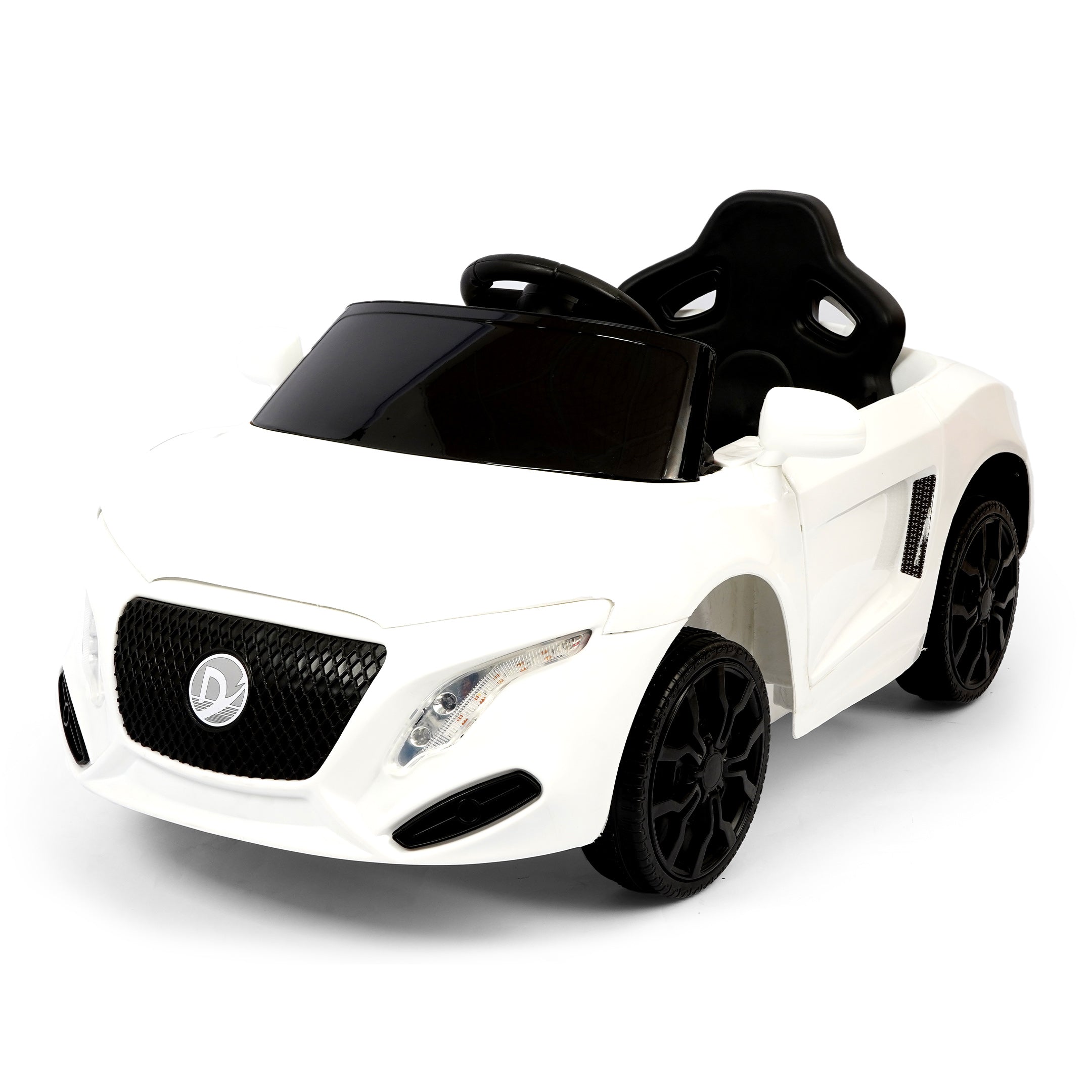 Kids Battery Operated Ride On Car - White