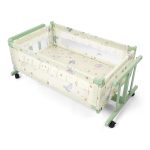 Wooden Baby Cot Green