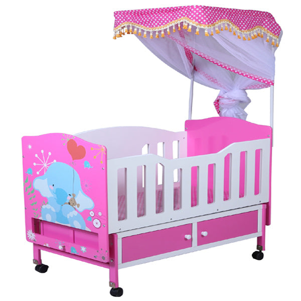 Wooden Baby Cot