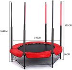 Trampoline Jumper With Net 55 Inch