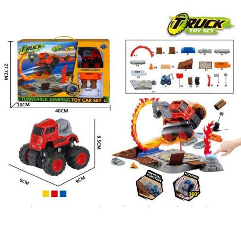 Kids Construction Truck Game Toy Set