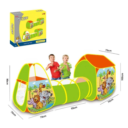 Kids Tent with Tunnel