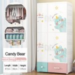 Kids Wardrobe Storage Cabinet