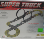 Kids Super Truck Electric Rail Car Track Game Toy Set