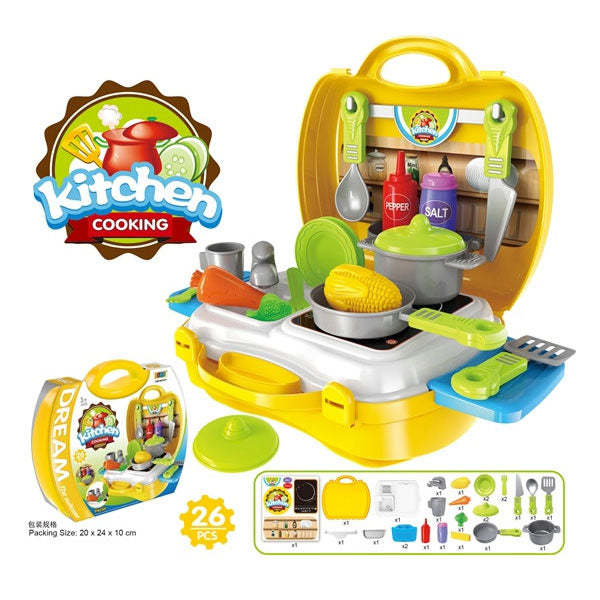 Kids Kitchen Game Toy Set