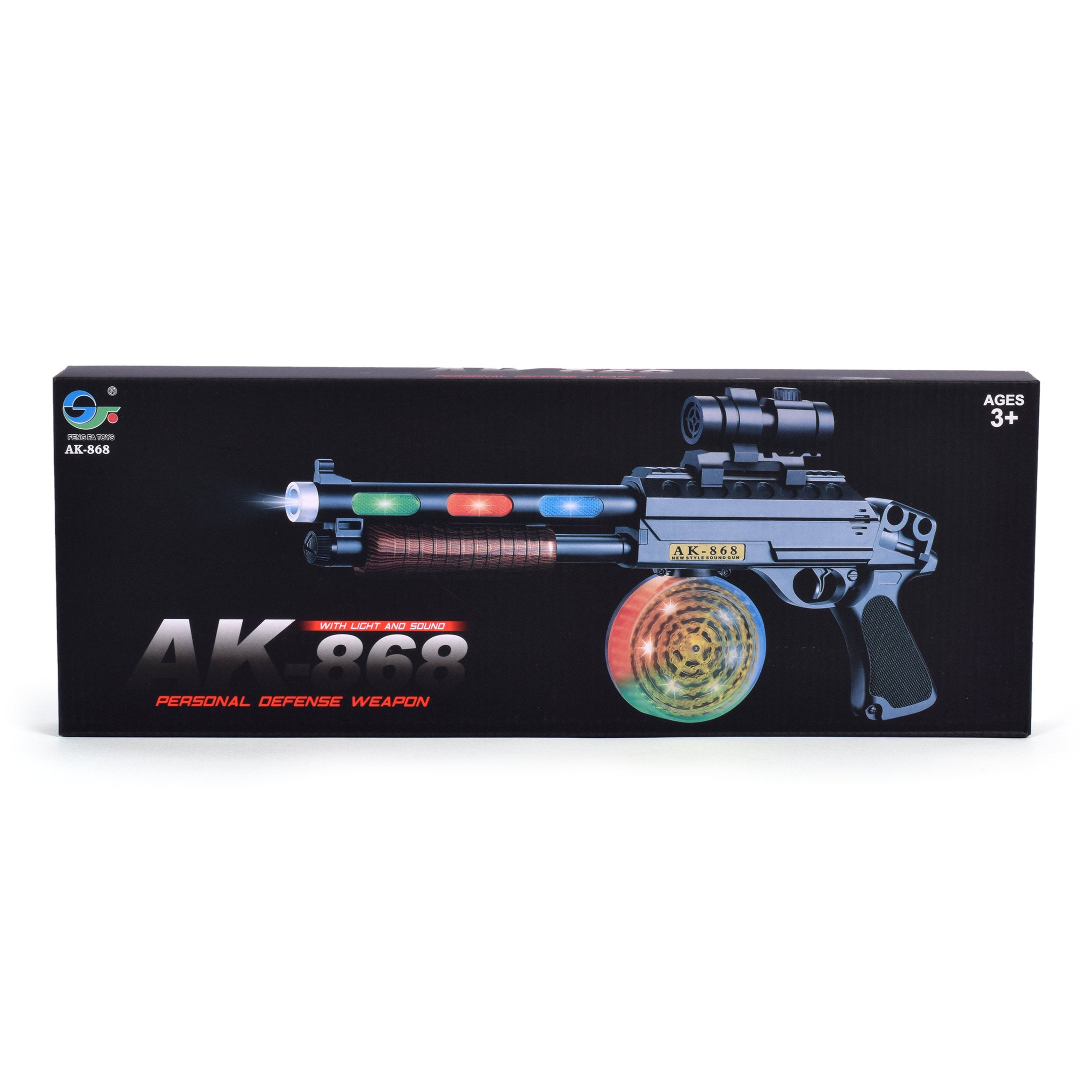 AK 868 Toy Gun With Light & Sound