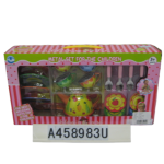 Kitchen Metal Crockery Game Toy Set
