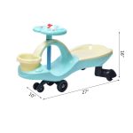 Blue Smooth Twister Car