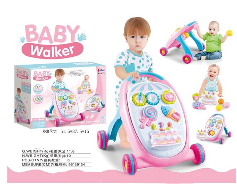 Multifunctional Baby Push Walker