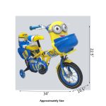 Kids Bicycle 12″ 4 Wheels – Minnions