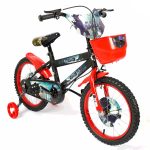 Kids Super Bicycle 16″ 4 Wheels – Black Panther