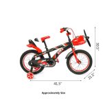 Lightweight Kids Bicycle 16″ 4 Wheels – Aircraft