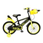 Kids Bicycle 16" 4 Wheels - Aircraft - Free Star