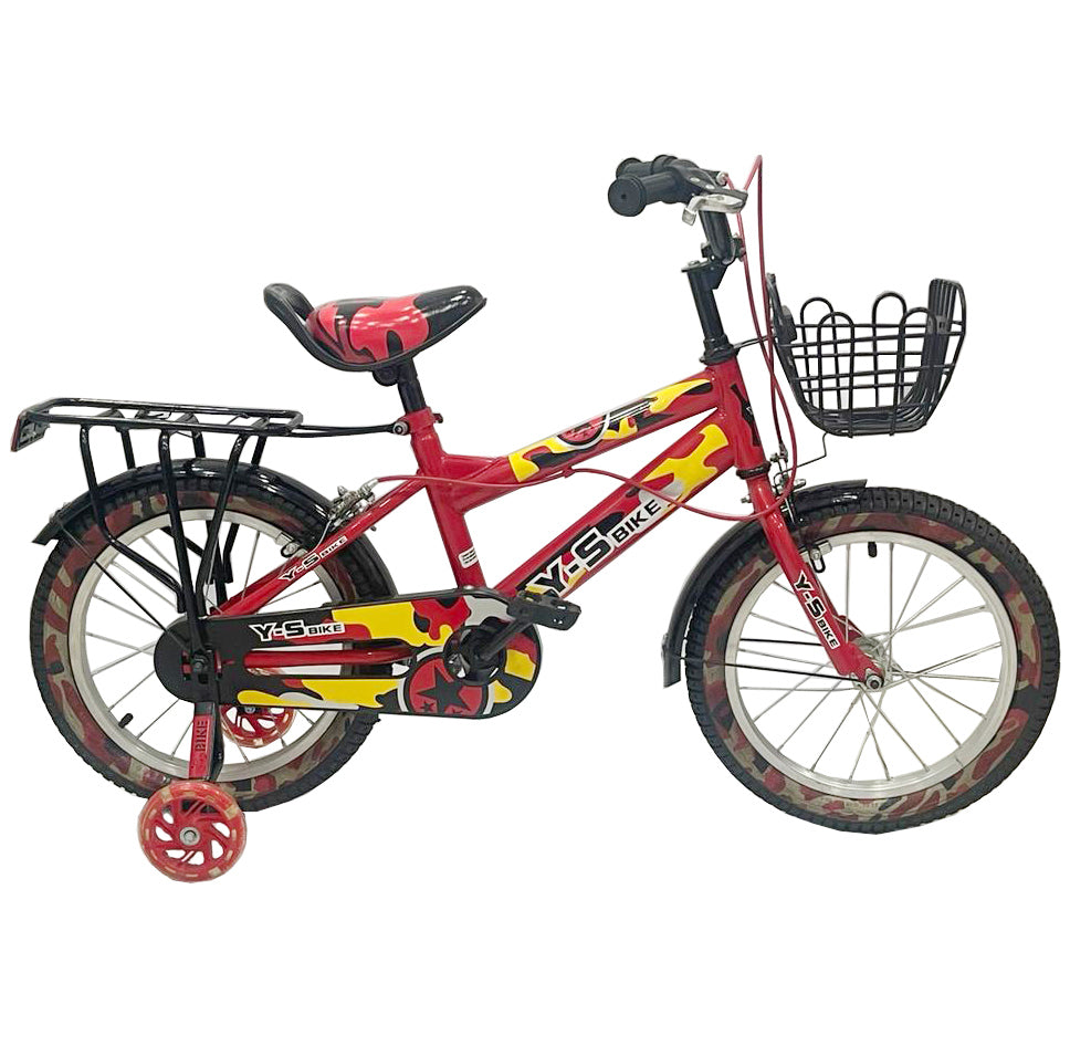 Kids Bicycle 16" 4 Wheels - YS Bike