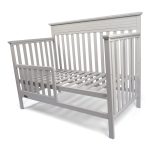 Wooden Baby Cot White