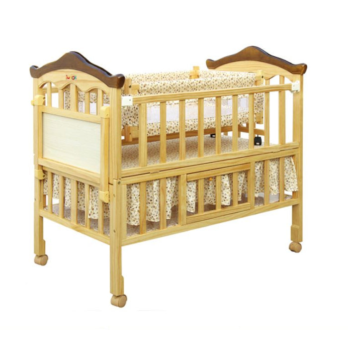 Wooden Baby Cot & Cradle