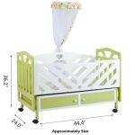 Wooden Baby Cot