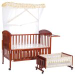 Wooden Baby Cot