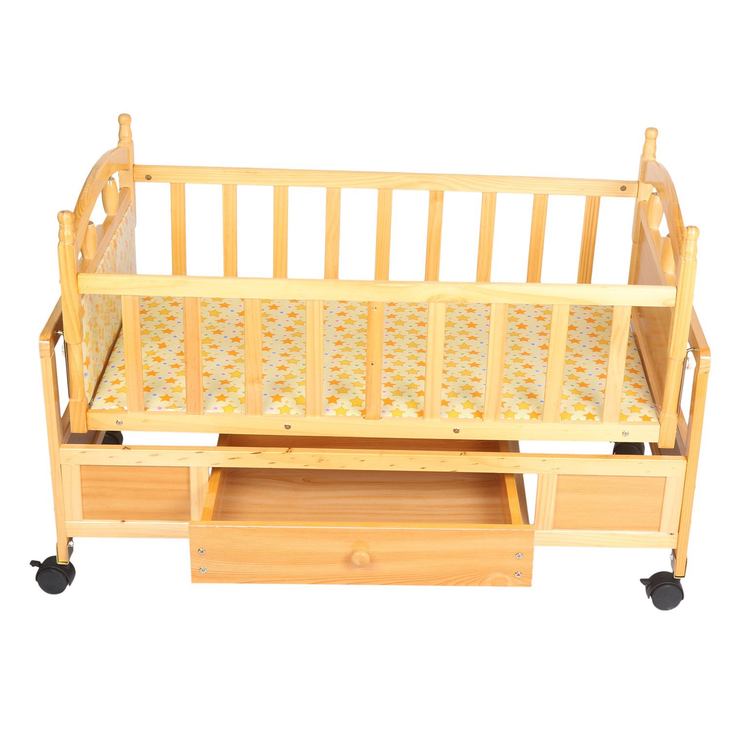 Wooden swing cot