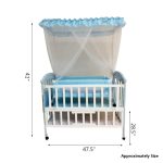 Wooden Baby Cot & Cradle with Mosquito Net