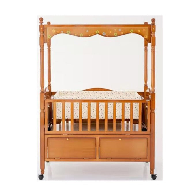 Wooden Baby Cot