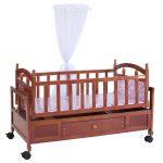 Wooden Baby Cot